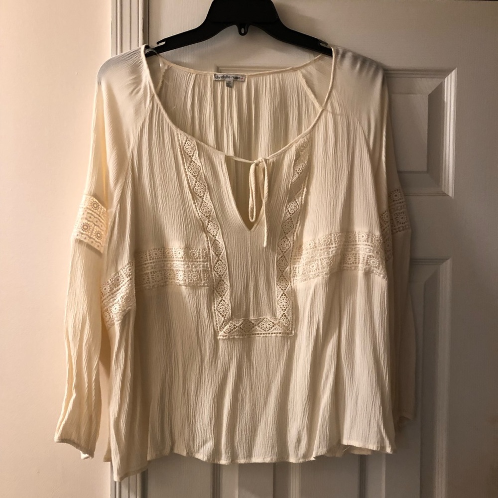 Ivory blouse